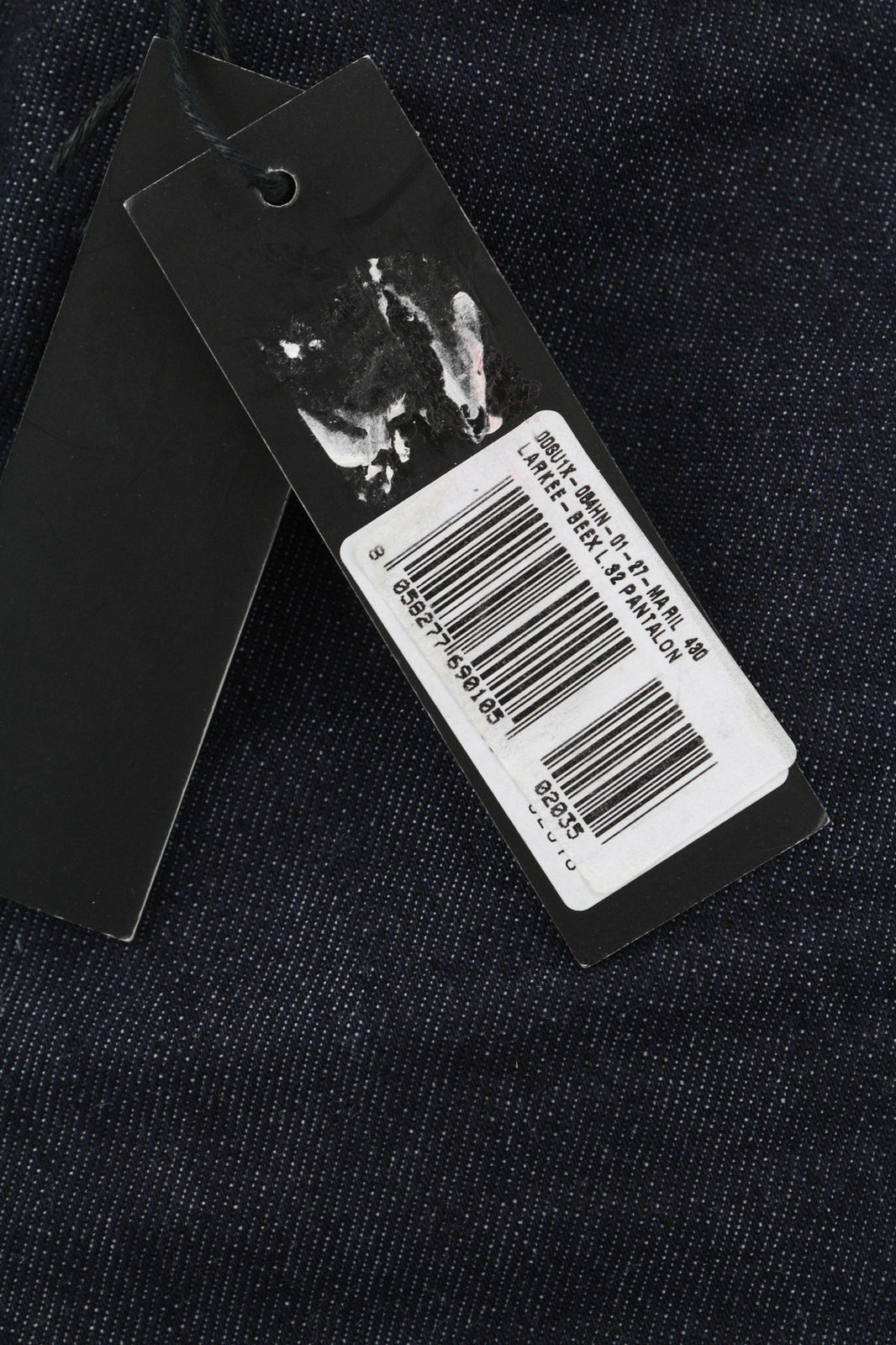 DIESEL Larkee-Beex 084HN Men Jeans W27/L32 Regular Tapered Stretch Dark Blue