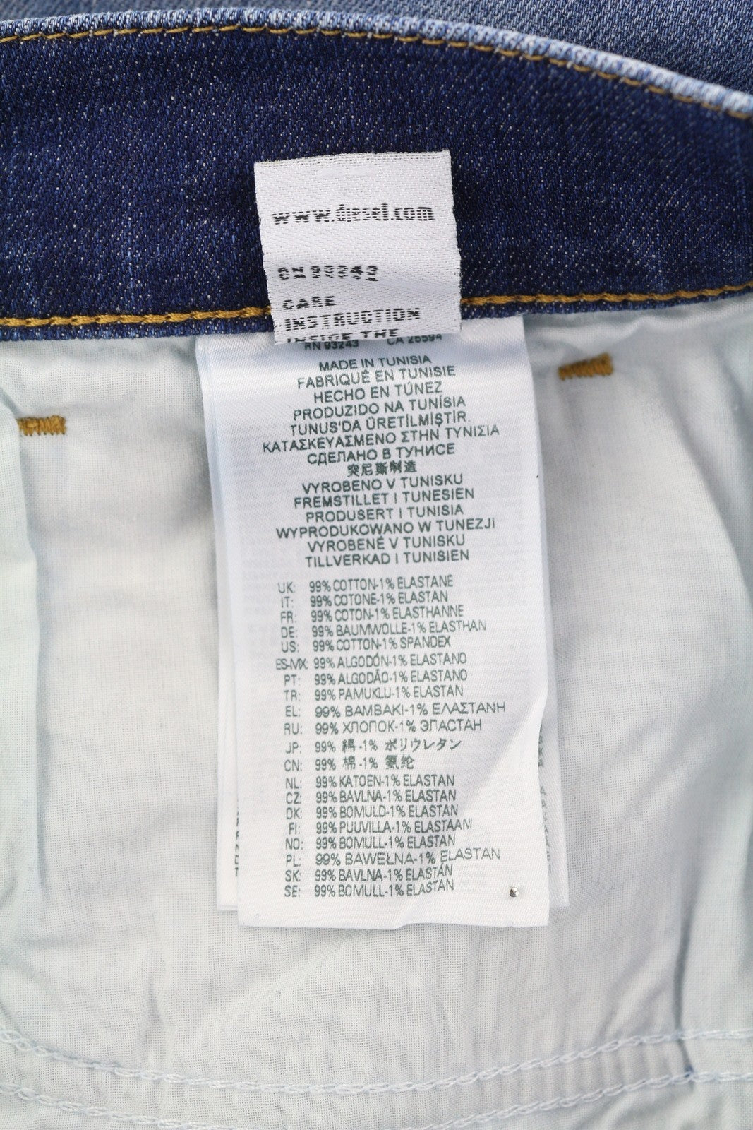 DIESEL 2005 D-Fining 09C72 vyriški džinsai W30/L32 Įprasti siaurėjantys vidutinio juosmens dydžiai RMK 225 € 