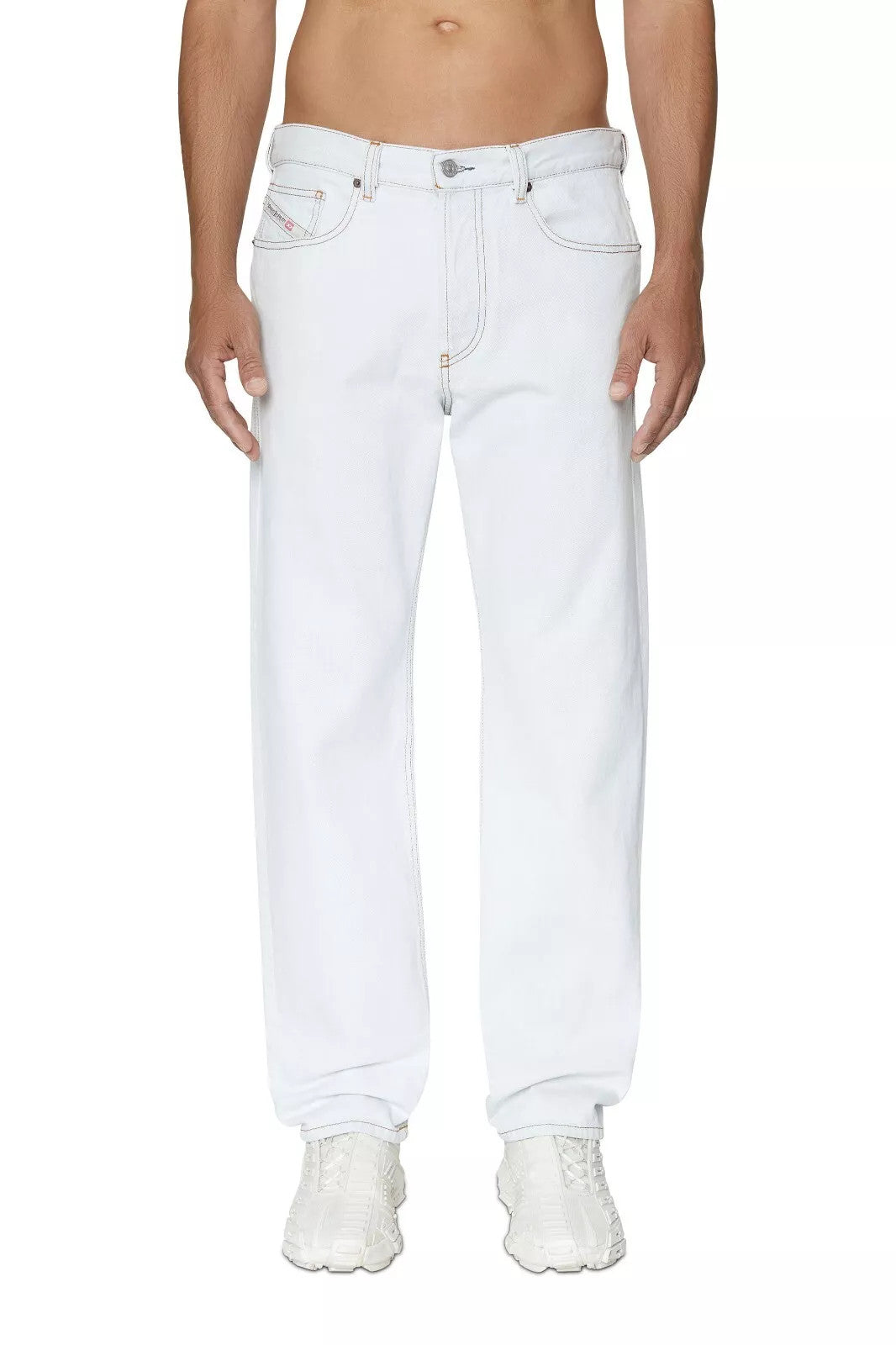 DIESEL 2010 0079Z Men Jeans W33/L30 Loose Fit Straight Leg Mid Waist RRP€250