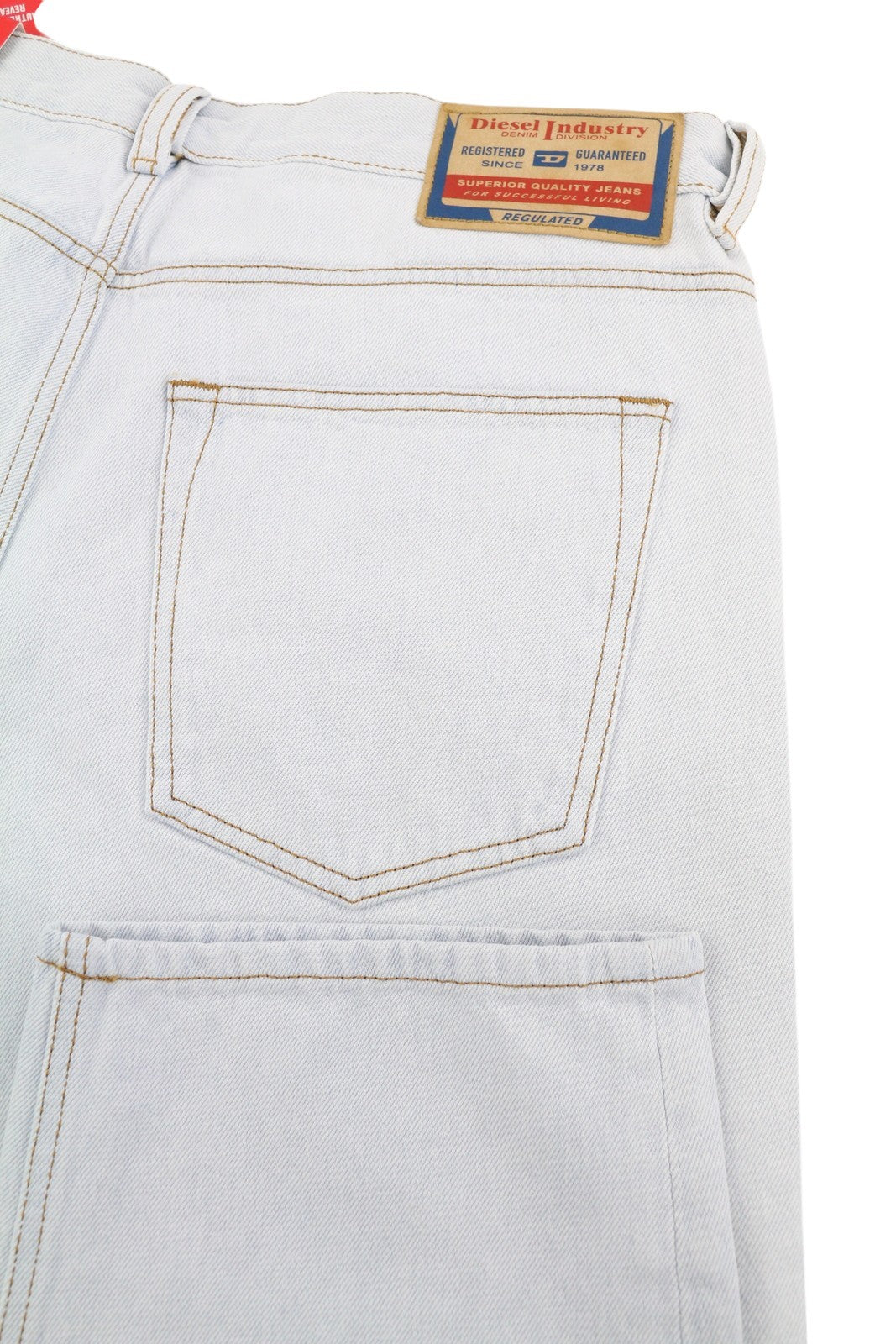 DIESEL 2010 0079Z Men Jeans W33/L30 Loose Fit Straight Leg Mid Waist RRP€250