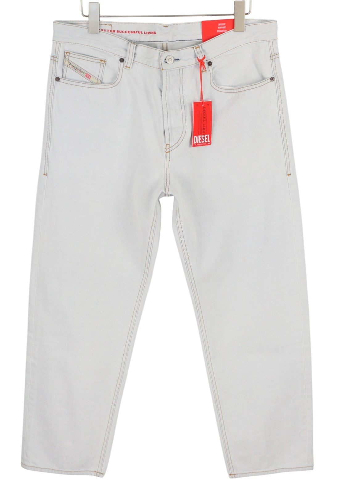 DIESEL 2010 0079Z vyriški džinsai W34/L30 laisvo kirpimo, tiesaus kirpimo, vidutinio juosmens, rekomenduojama kaina – 250 € 