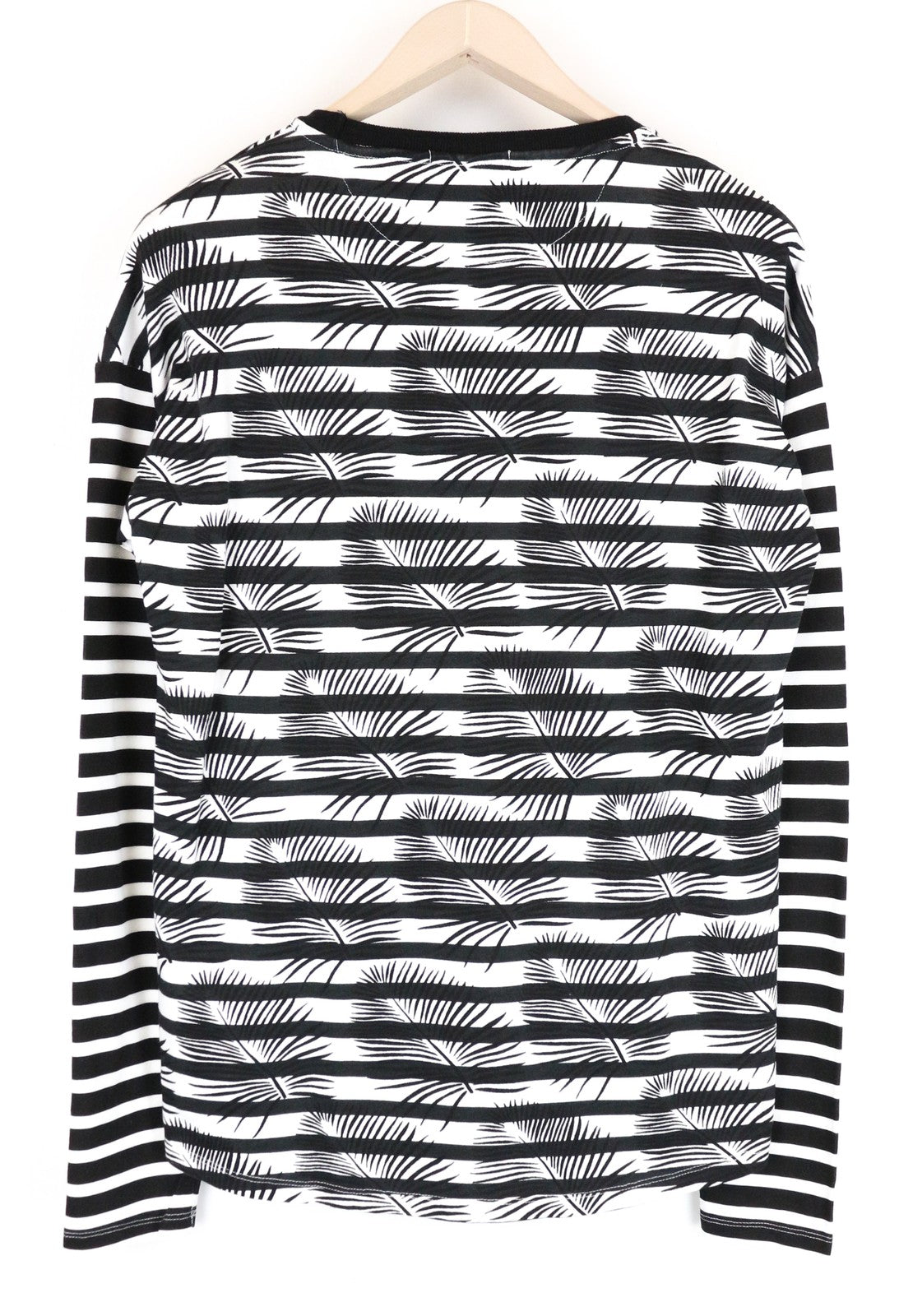 SCOTCH & SODA Ams Couture Black Cotton M Sweatshirt Patterned Long Sleeve