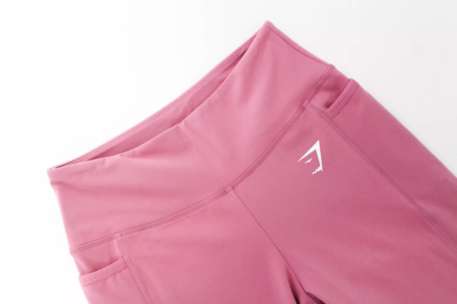 GYM SHARK Womens Leggings S Pink Stretchy Moisture-Wicking Sportswear