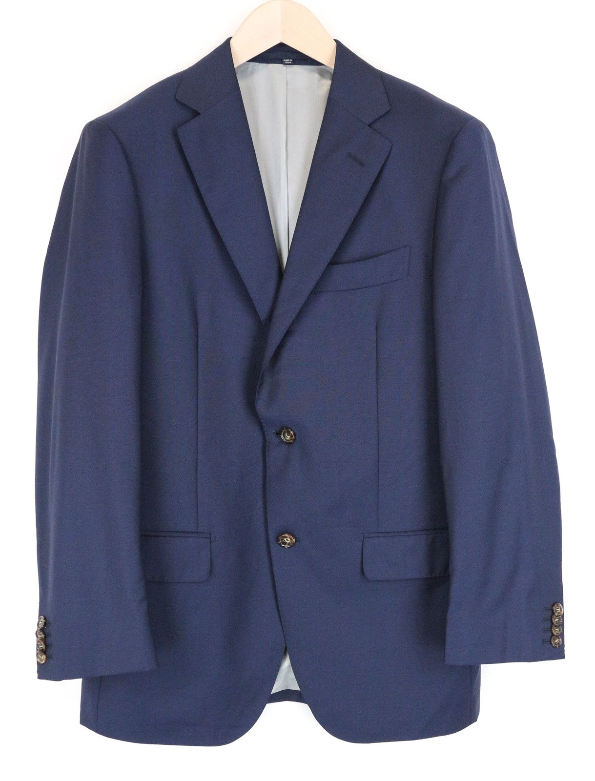 „SUITSUPPLY Napoli“ vyriškas švarkas UK38R mėlyna supervilnos suknelė 