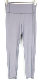 SWEATY BETTY Gym Leggings ~S Grey Pull-On Plain Stretch Activewear