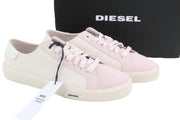 DIESEL S-Mydori Lc W Women Sneakers EU39 Light Pink Leather Almond RRP€200