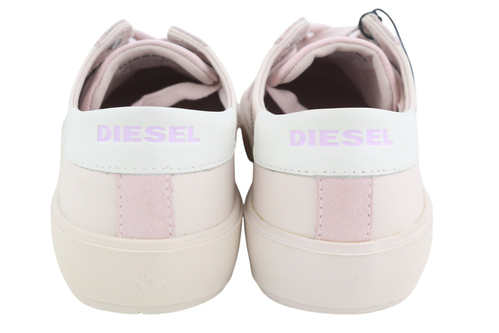 DIESEL S-Mydori Lc W Women Sneakers EU39 Light Pink Leather Almond RRP€200