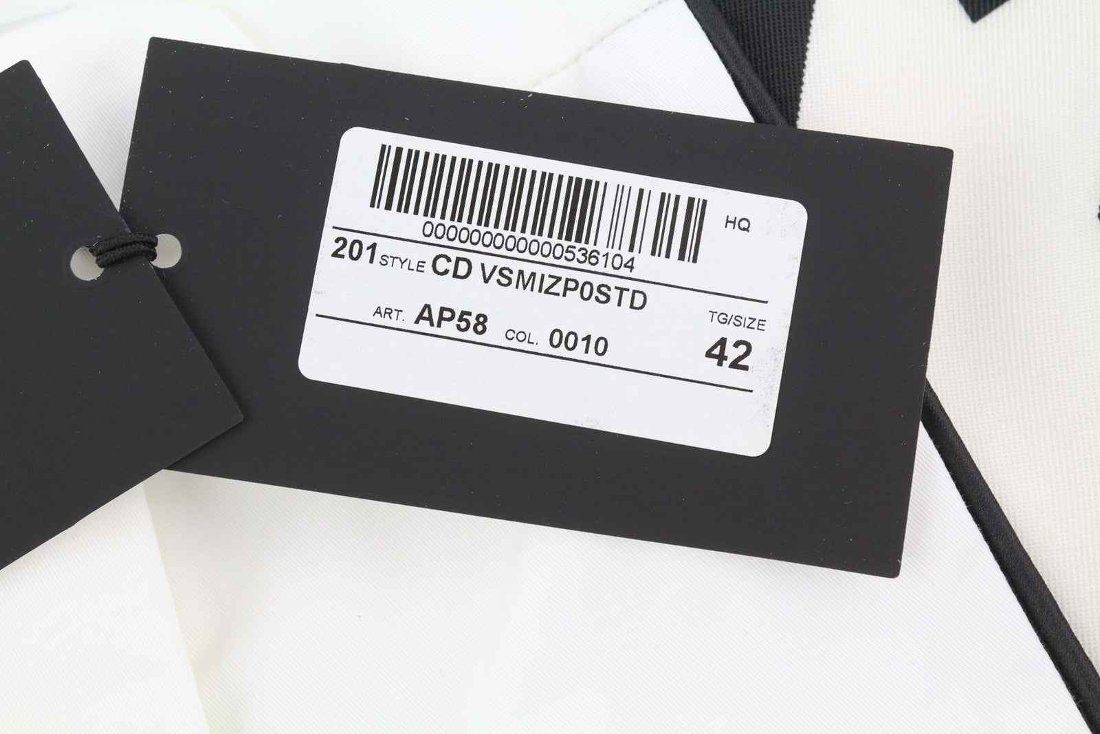 PT TORINO Mia Women Trousers 42 W26 White Flared Leg Patterned Ankle Length