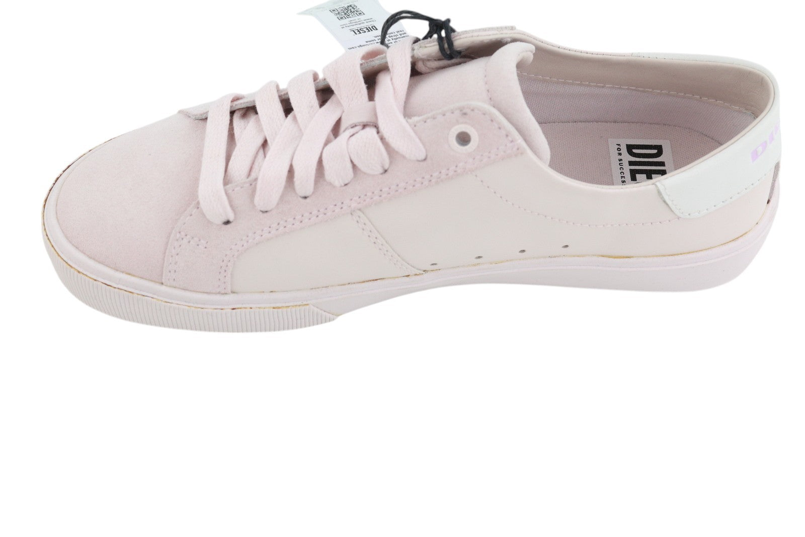 DIESEL S-Mydori Lc W moteriški sportbačiai, šviesiai rožinės spalvos, odiniai, migdolų spalvos, RRP 200 € 