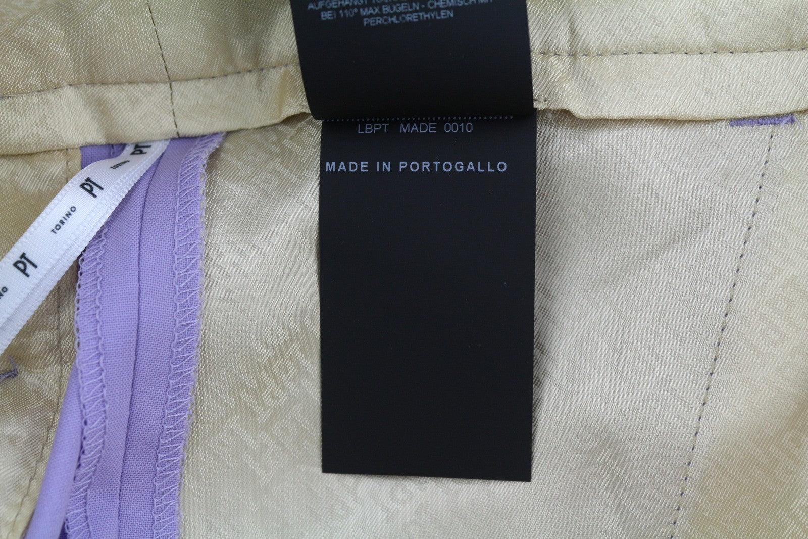 PT TORINO Isabel Women Trousers 42 W27 Purple Violet Fleece Wool Blend RRP€350