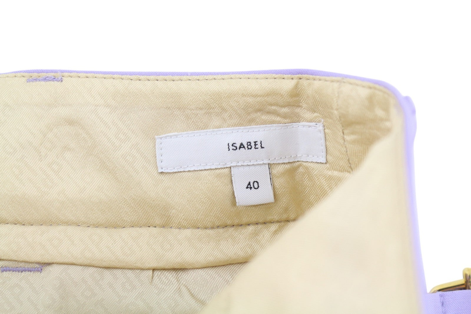 PT TORINO Isabel Women Trousers 40 W26 Purple Violet Fleece Wool Blend RRP€350