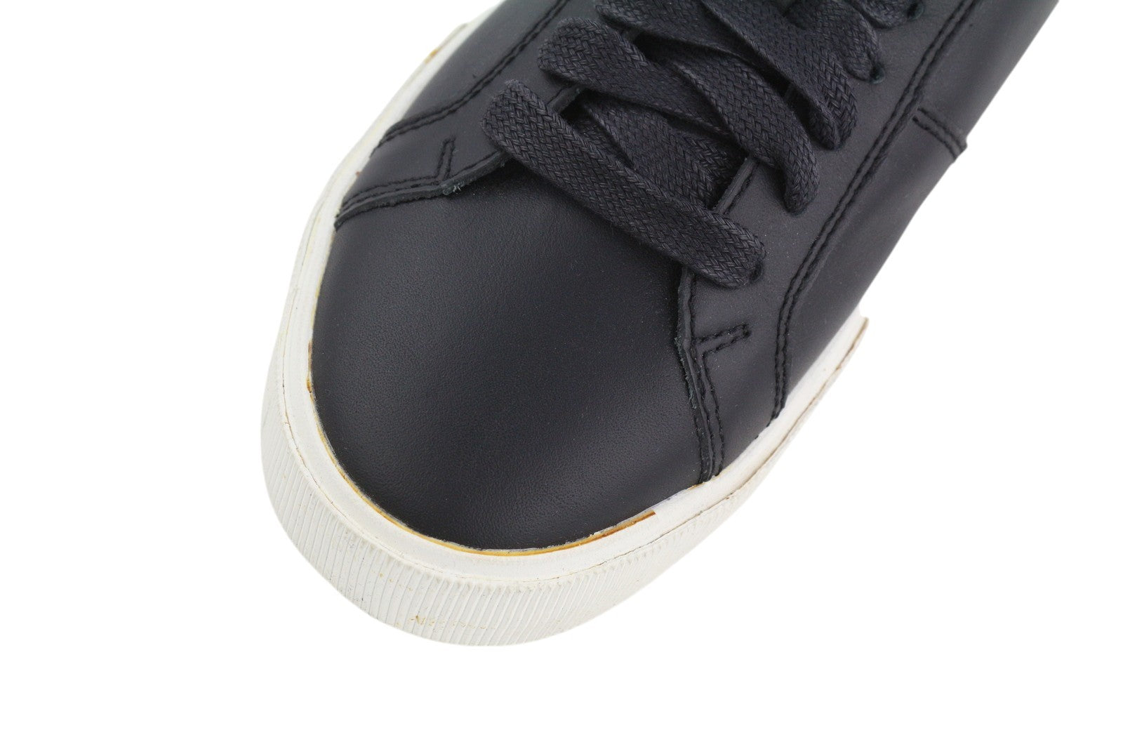 DIESEL S-Mydori Lc W Women Sneakers EU39 Black Leather Laced Low Top RRP€200