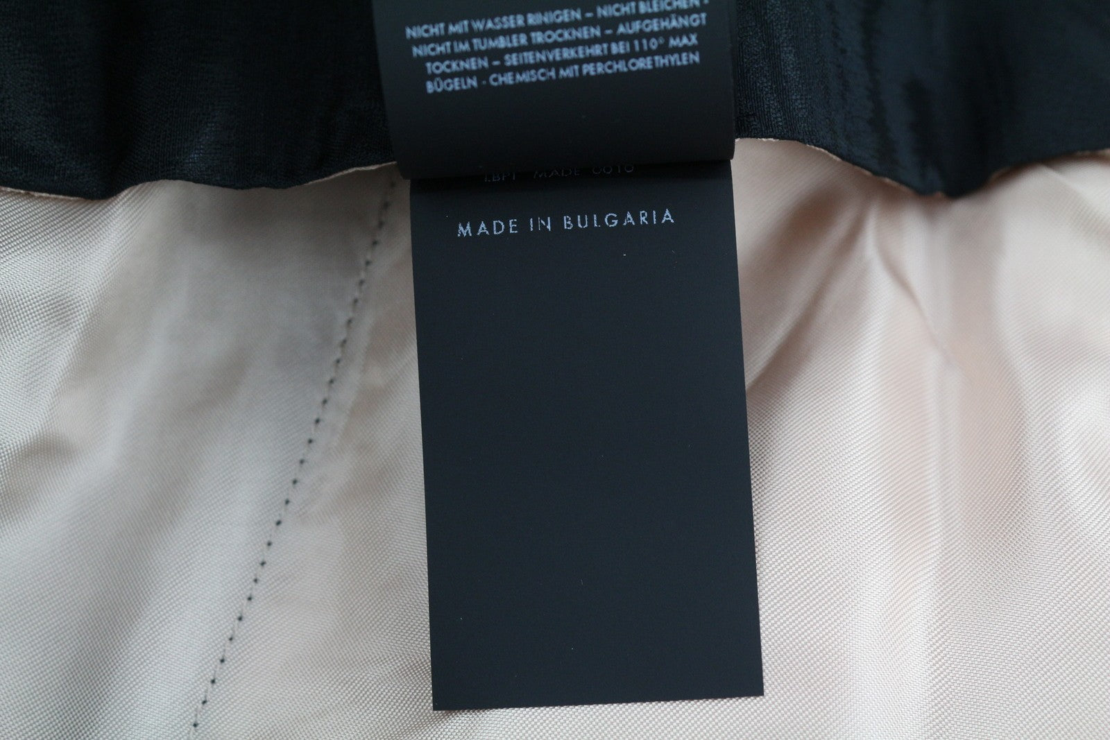 PT TORINO Mirna Women Trousers 46 W34 Black Regular Fit Patterned Zip Pockets