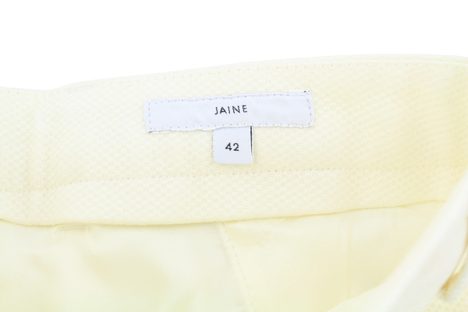 PT TORINO Jaine Women Trousers 42 W30 Off White Bootcut Fit Ankle Crop RRP€249