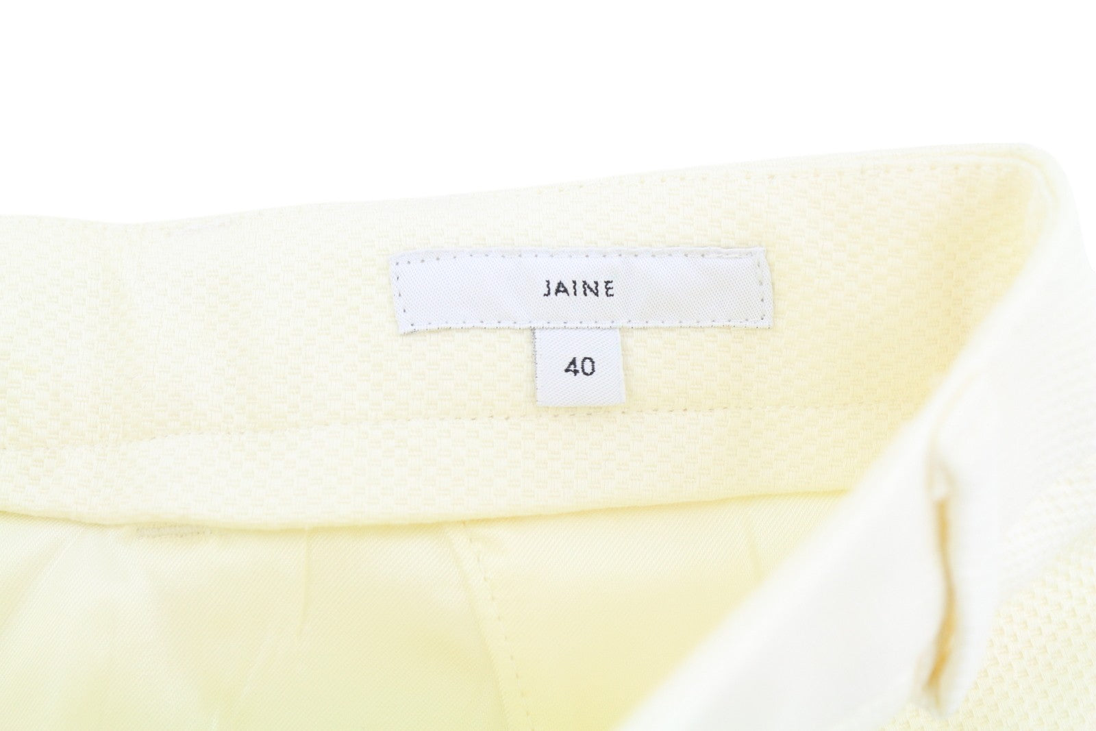 PT TORINO Jaine Women Trousers 40 Off White Bootcut Fit Ankle Length Zip RRP€249