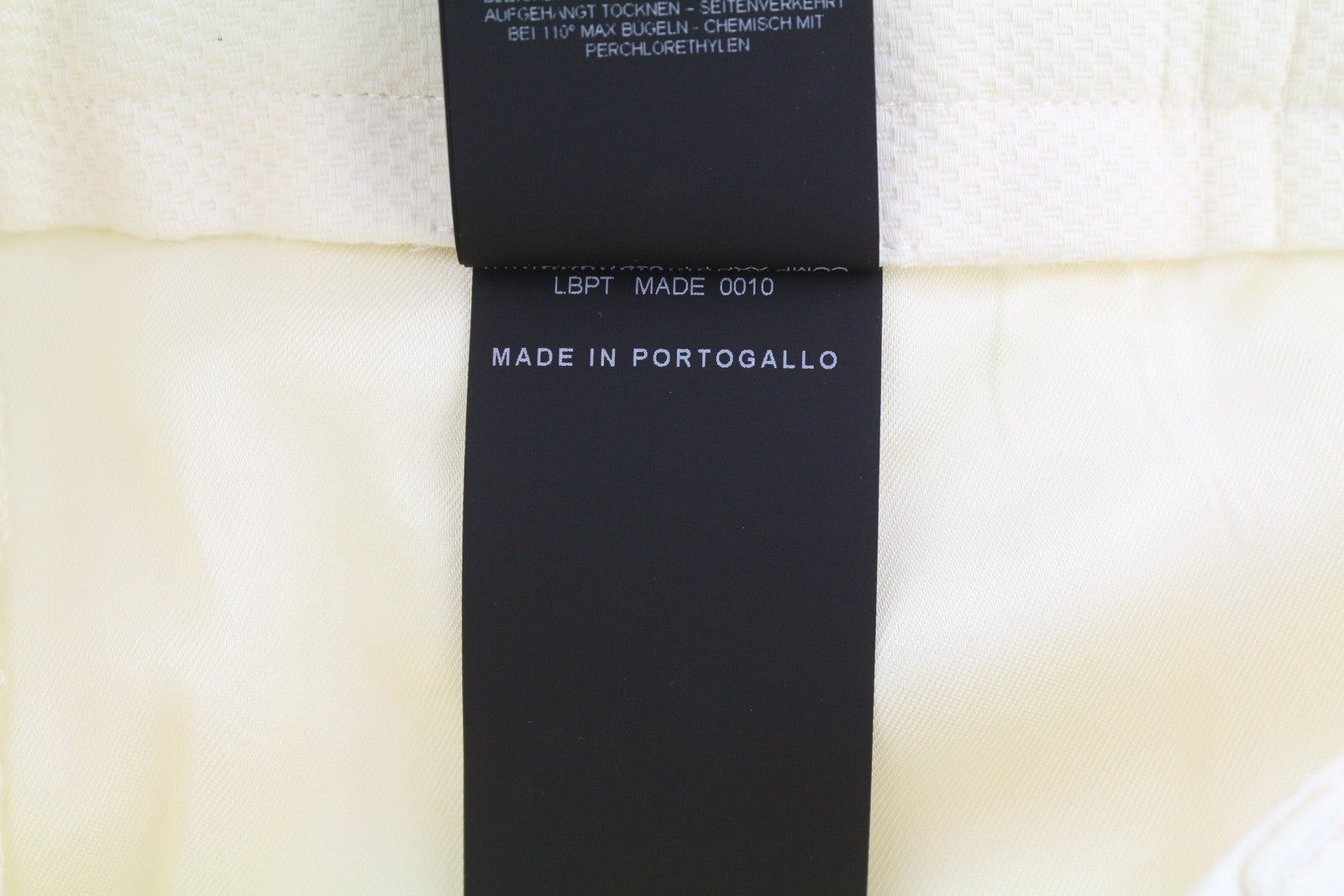 PT TORINO Jaine Women Trousers 40 Off White Bootcut Fit Ankle Length Zip RRP€249