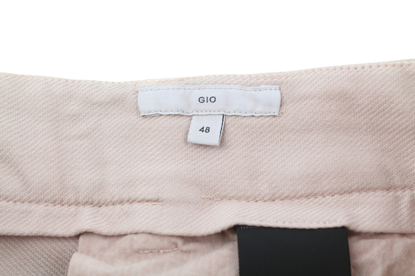 PT TORINO Gio Women Trousers 48 W34 Chino Slim Turn-Up Linen Blend Pink RRP€240