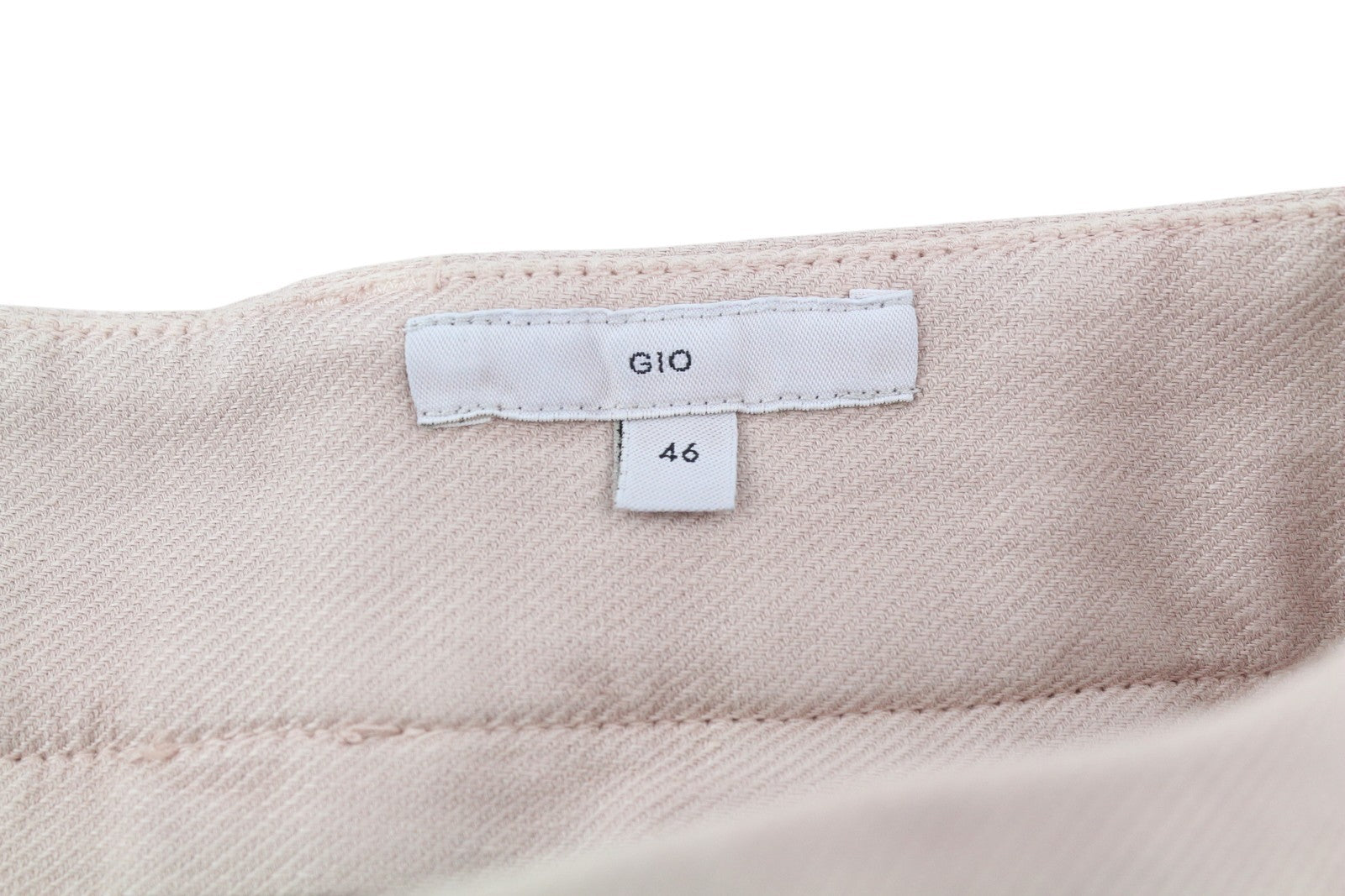 PT TORINO Gio Women Trousers 46 W33 Chino Slim Turn-Up Linen Blend Pink RRP€240