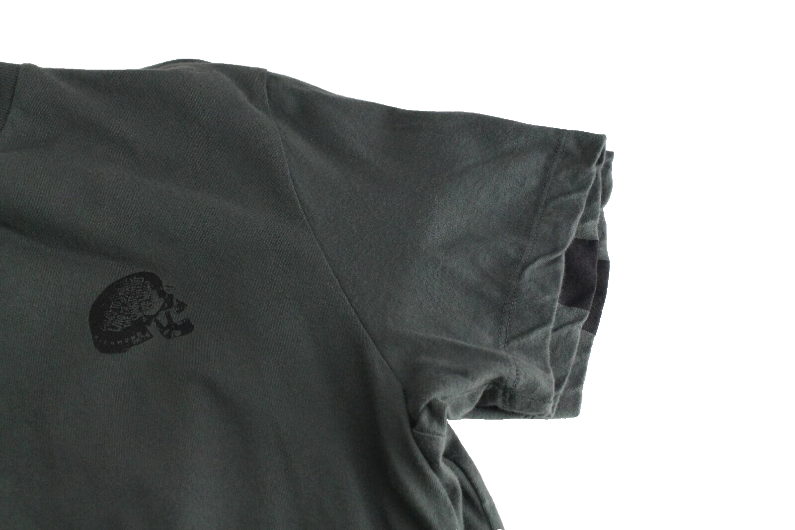 RICHMOND Men Tee L Green Cotton T-Shirt Short Sleeve Casual