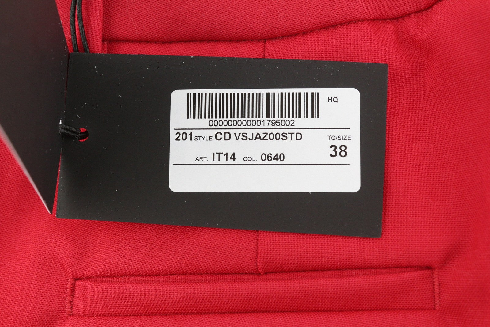 PT TORINO Jaine Women Trousers 38 W25 Red Bootcut Fit Ankle Length Zip RRP€249