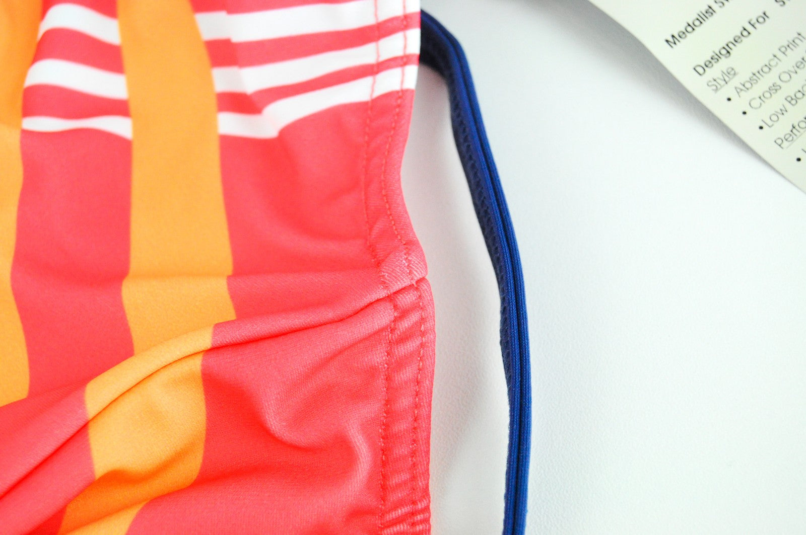 SWEATY BETTY Medalist Women's Swimsuit S Pink One-Piece Crossover Straps_