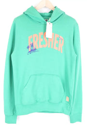 SCOTCH & SODA M Green Men Hoodie Pullover Sweatshirt Cotton Ams Couture