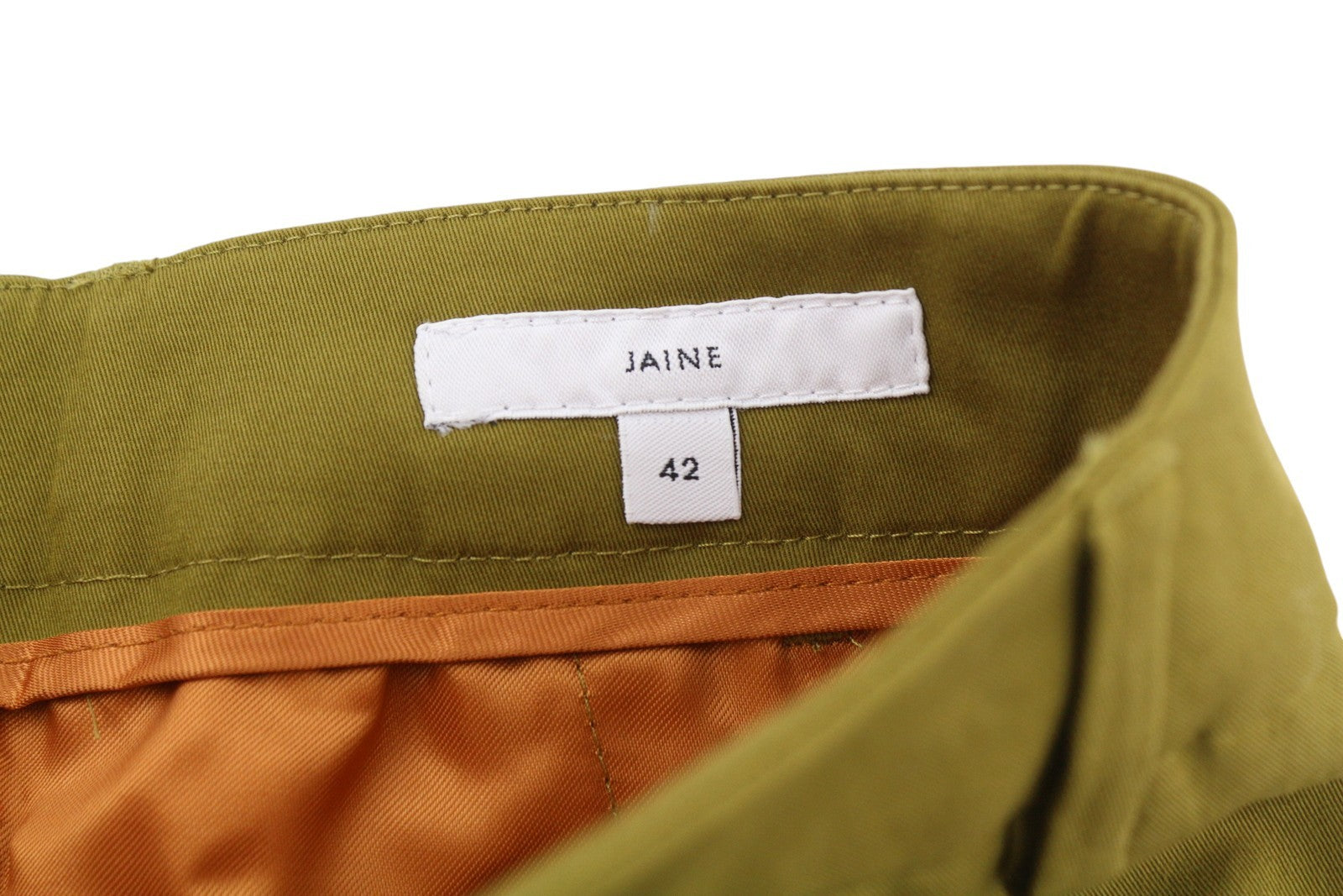 PT TORINO Jaine Women Trousers 42 W30 Green Bootcut Fit Ankle Length Zip RRP€249