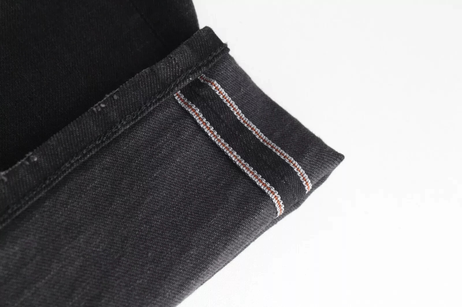 REPLAY Grover Men Jeans W29/L32 Black Selvedge Stretch Washed Straight