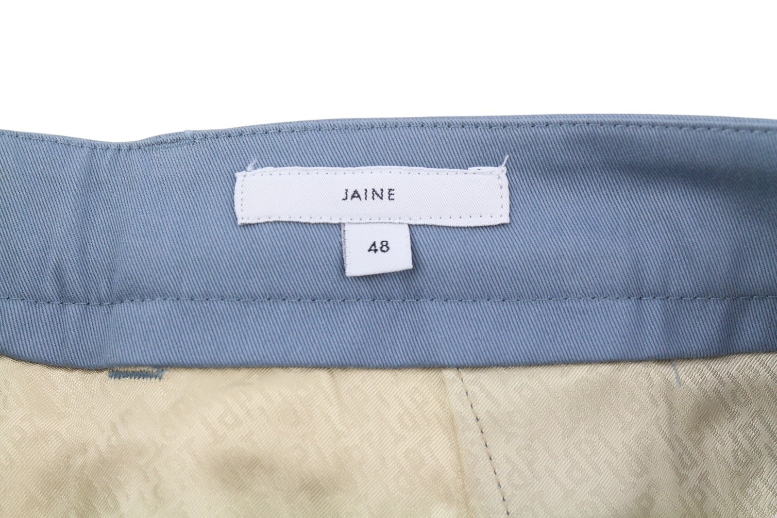 PT TORINO Jaine Women Trousers 48 W35 Blue Bootcut Fit Ankle Length Zip RRP€249