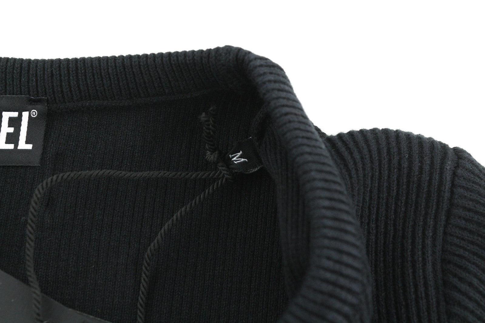 DIESEL M-Ariannenew Women Jumper M Black Pullover Crew Neck Knitted RRP€175