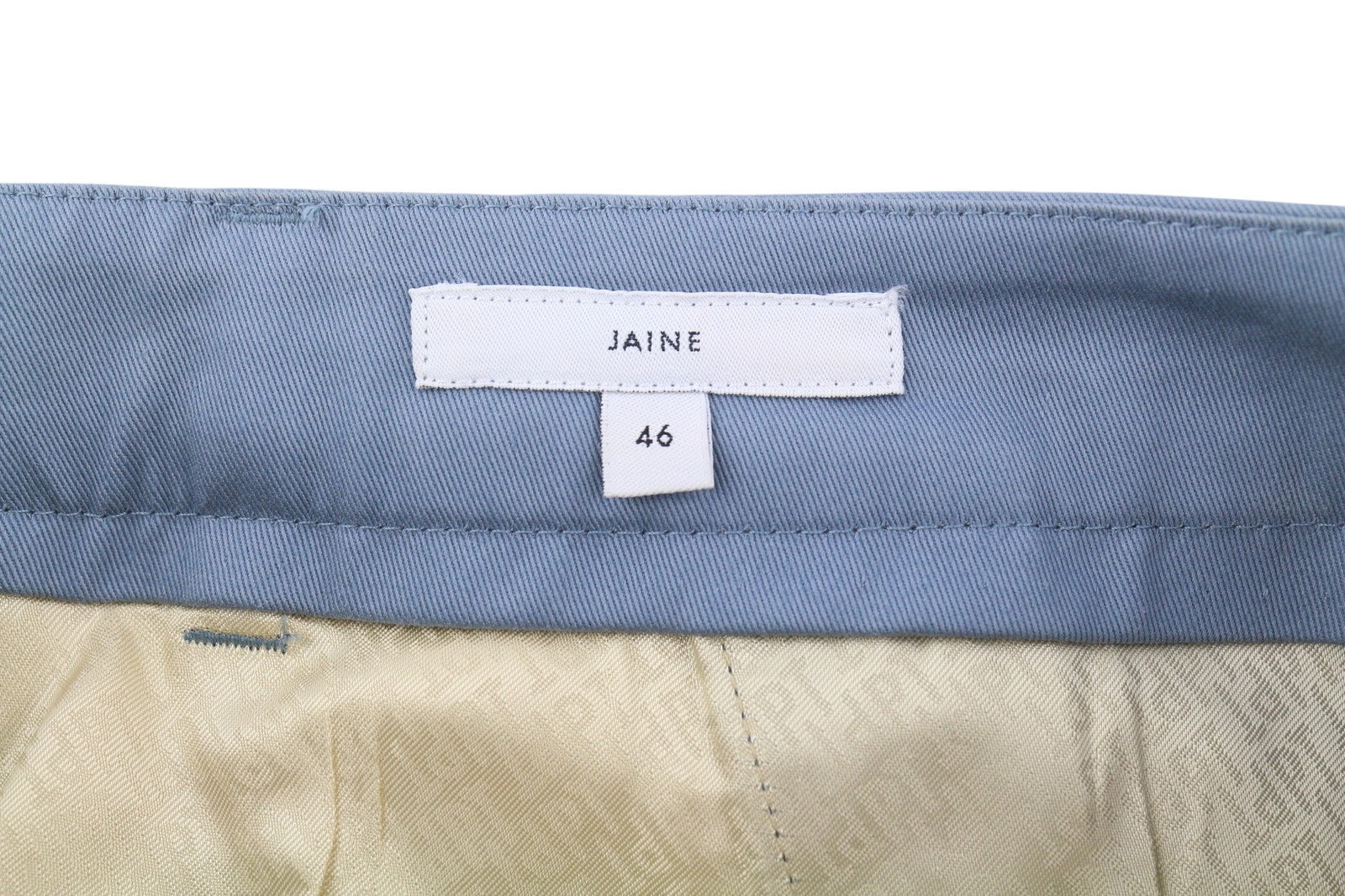 PT TORINO Jaine Women Trousers 46 W33 Blue Bootcut Fit Ankle Length Zip RRP249