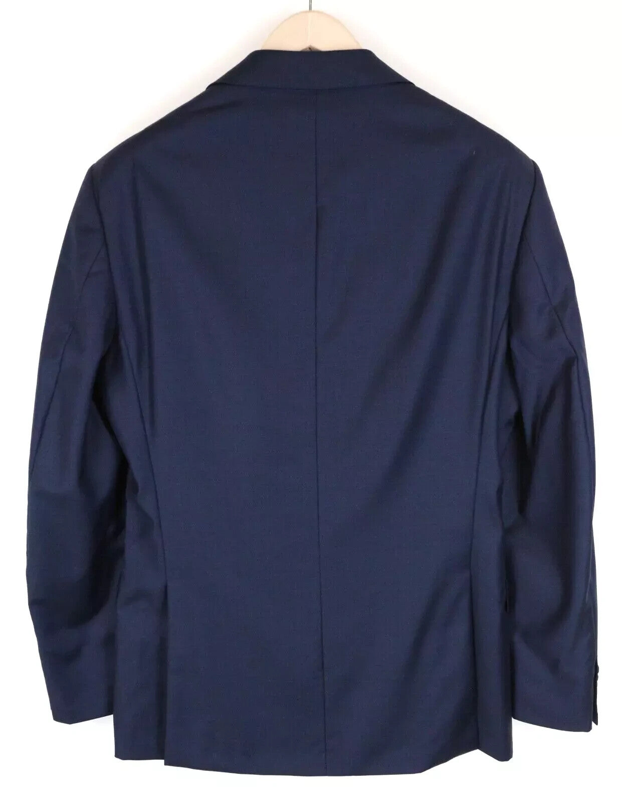 SUITSUPPLY Napoli Men Suit UK40L Super 110's Navy Wool Blazer & Waistcoat