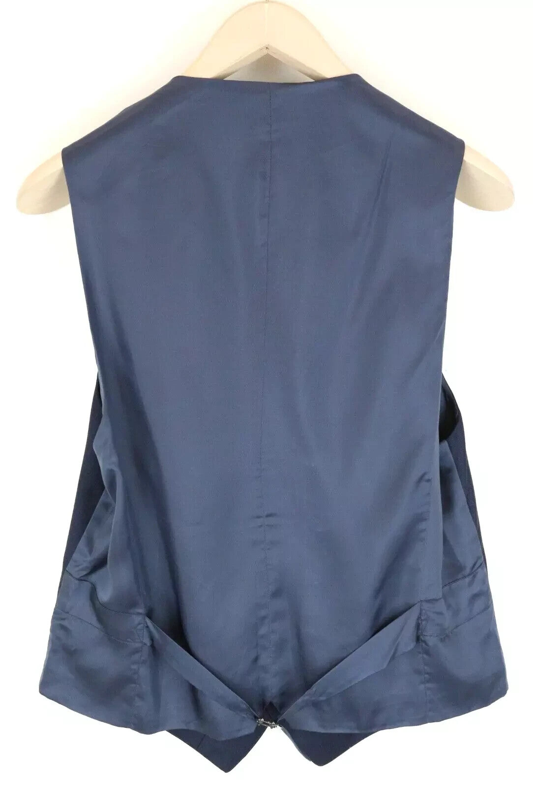 SUITSUPPLY Napoli Men Suit UK40L Super 110's Navy Wool Blazer & Waistcoat