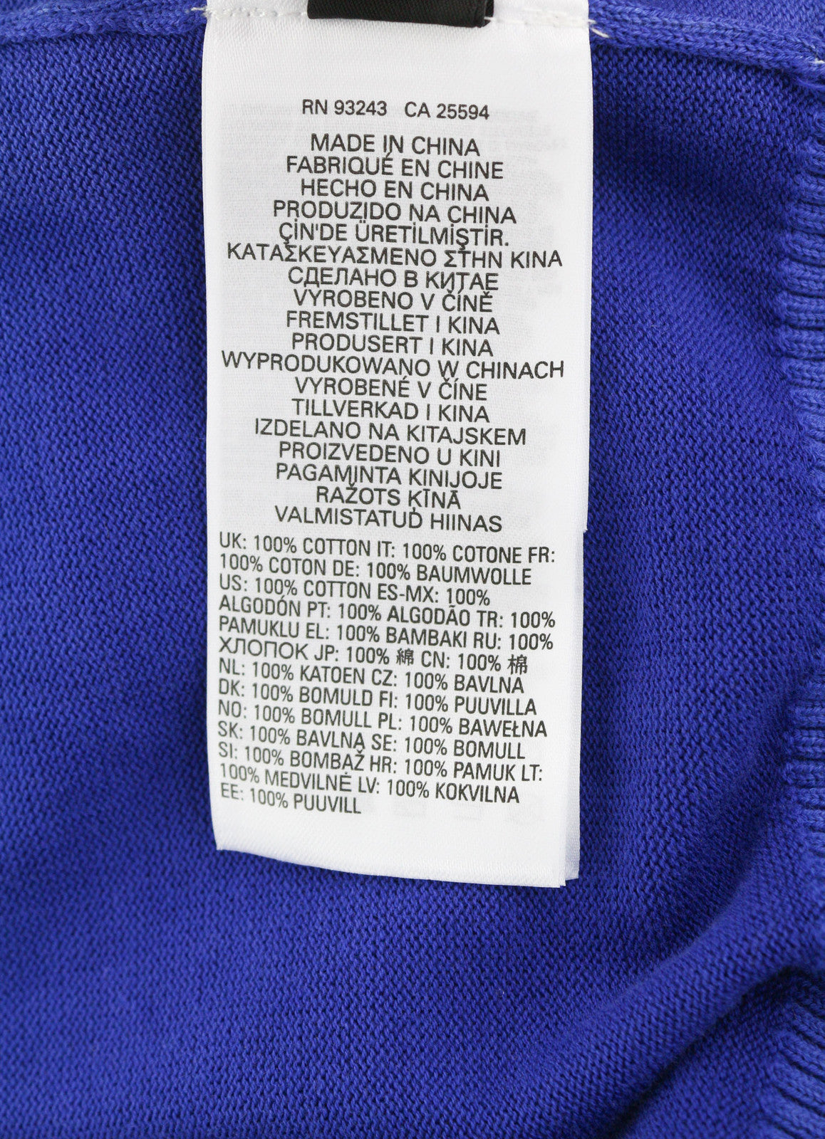 DIESEL K-Larence Men Jumper L Pullover Washed Effect Knitted Blue  RRP€225