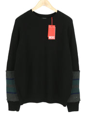 DIESEL K-Liff Men Jumper L Black Pullover Wool Knitted Crew Collar RRP€275