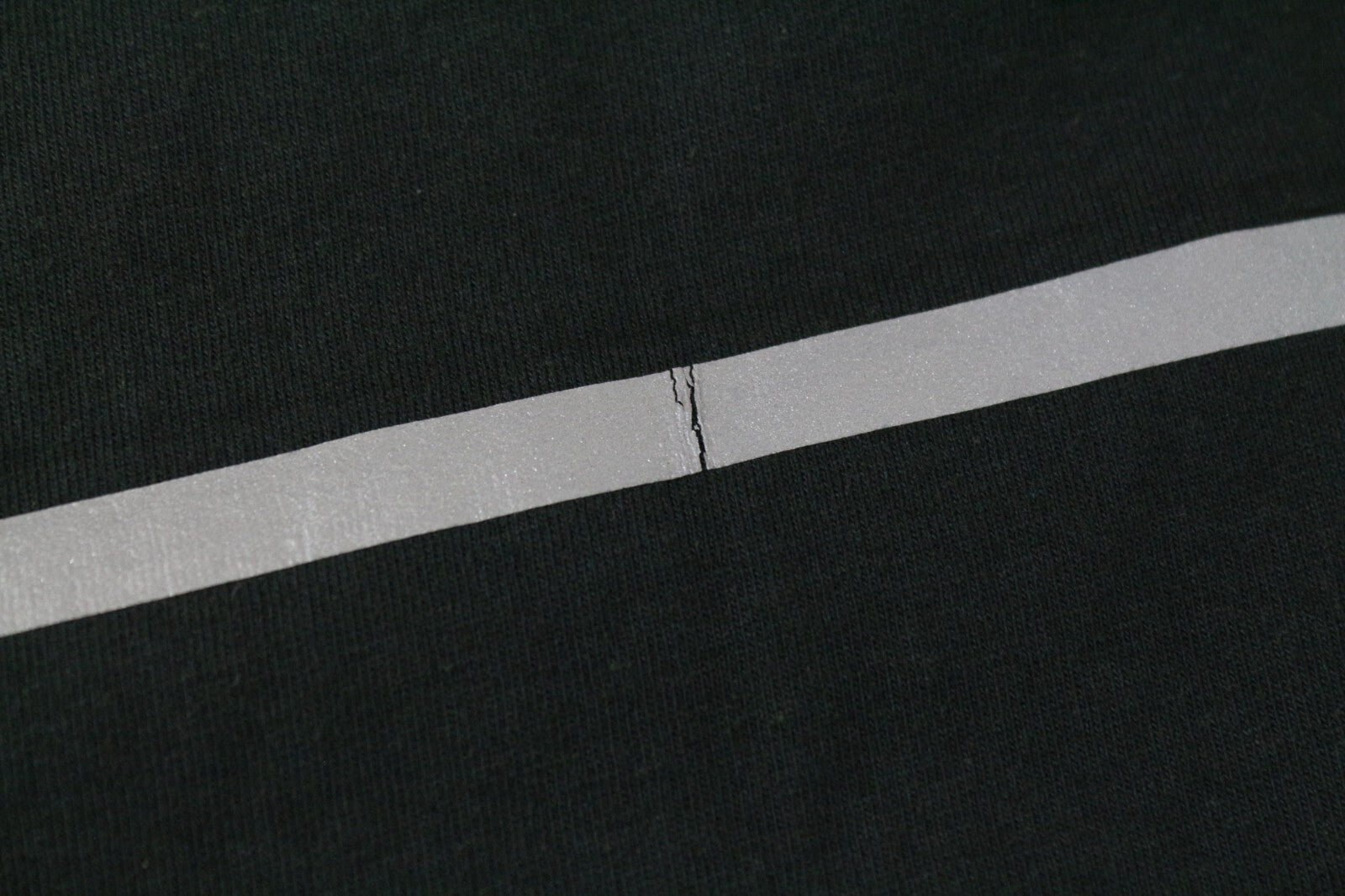 TUCANO URBANO T-TU Lady Womens T-Shirt S Black V-Neck Jersey Reflective