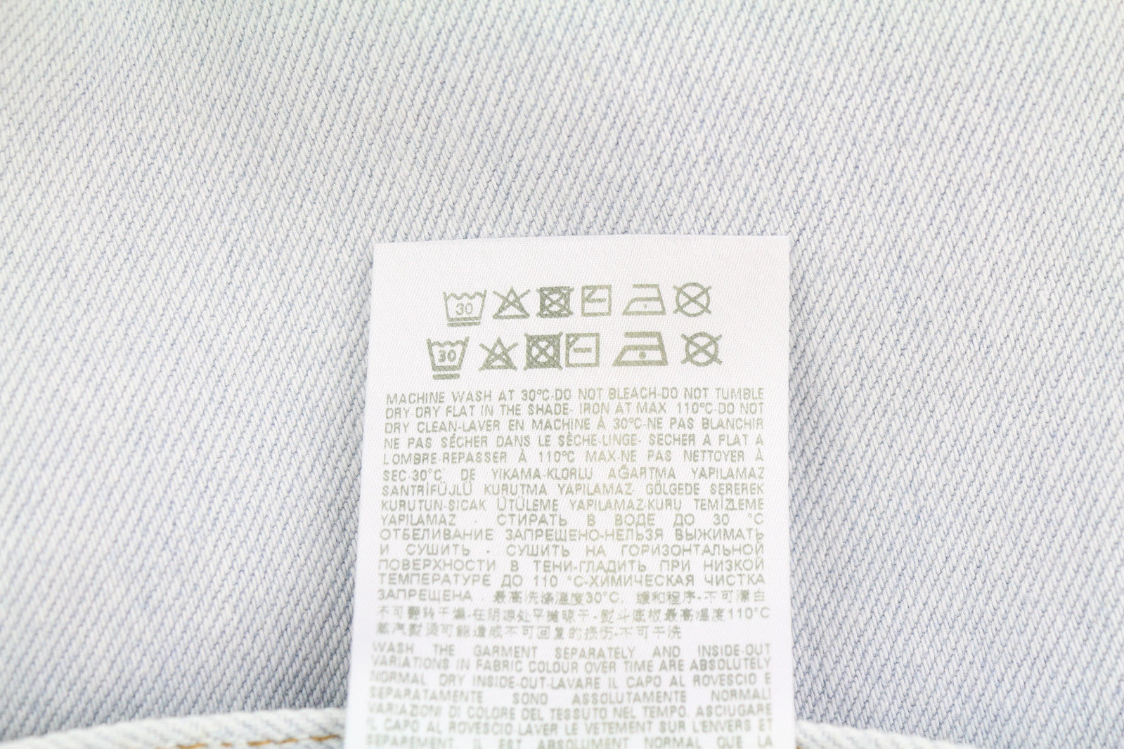 DIESEL 2010 0079Z Men Jeans W30/L30 Loose Fit Mid Waist Straight Leg RRP€250