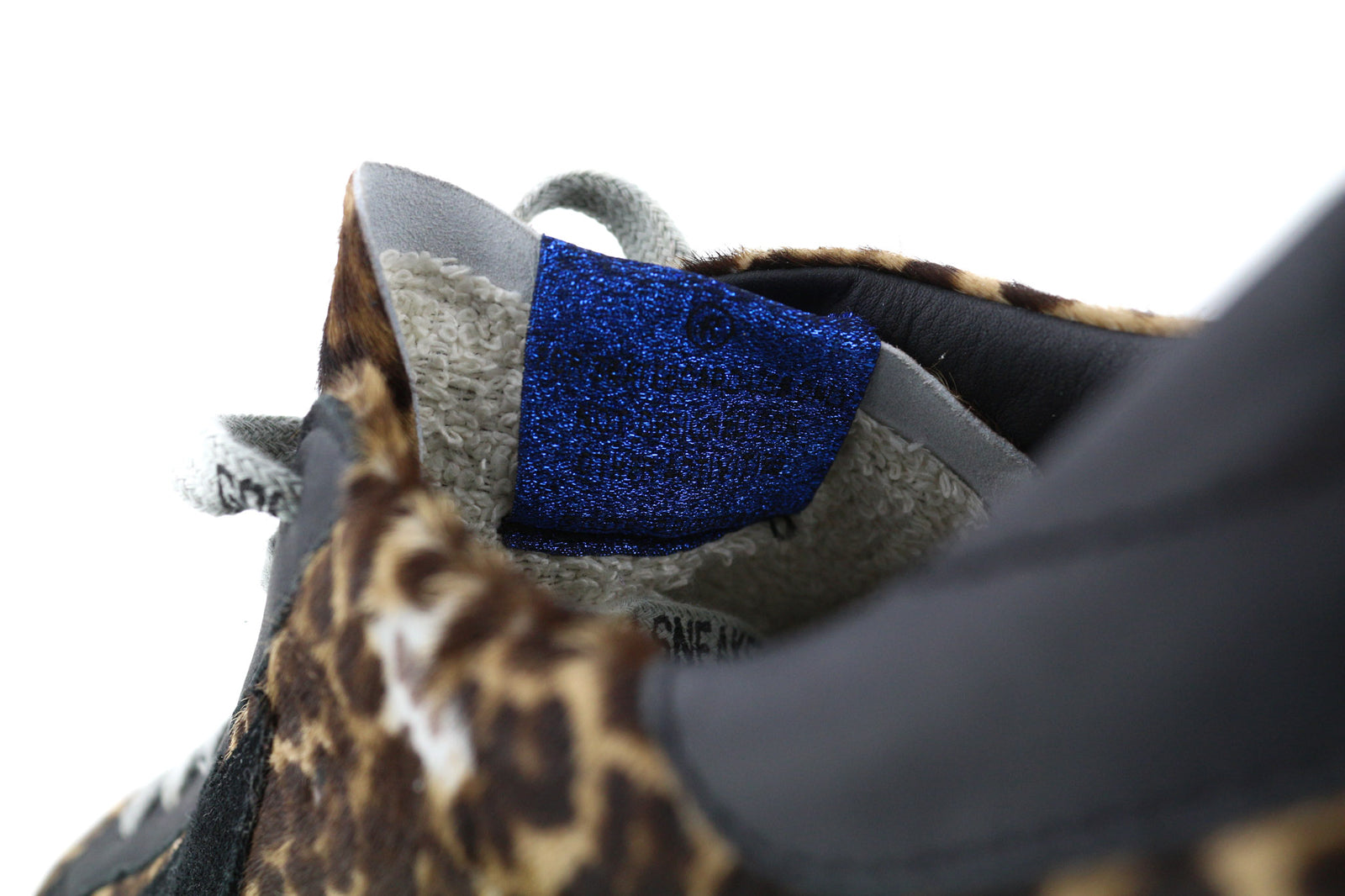 GOLDEN GOOSE Superstar Men Trainers EU43 Animal Print Low-Top Brown Sneakers