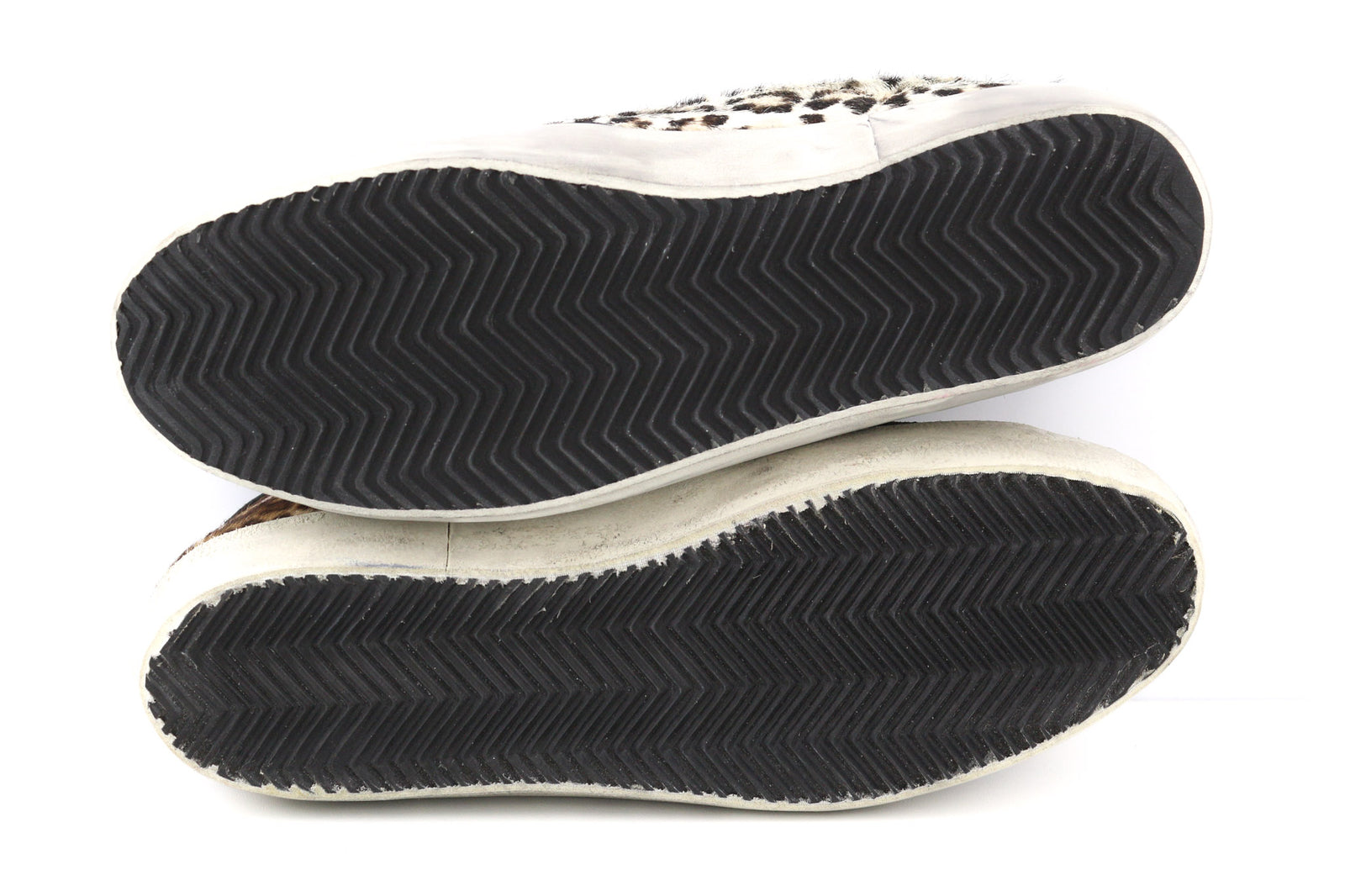 GOLDEN GOOSE Superstar Men Trainers EU43 Animal Print Low-Top Brown Sneakers