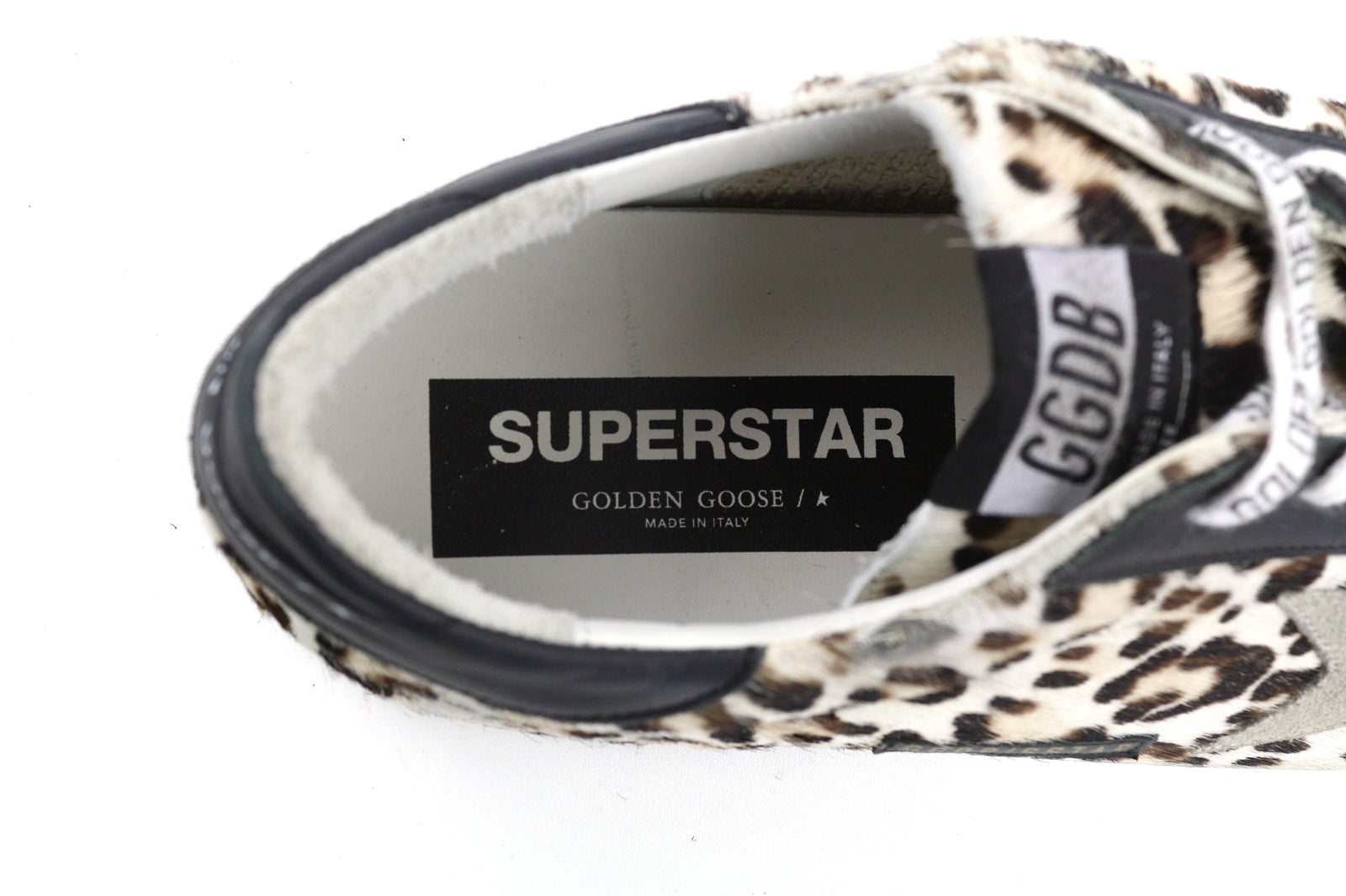 GOLDEN GOOSE Superstar Men Trainers EU43 Animal Print Low-Top Brown Sneakers