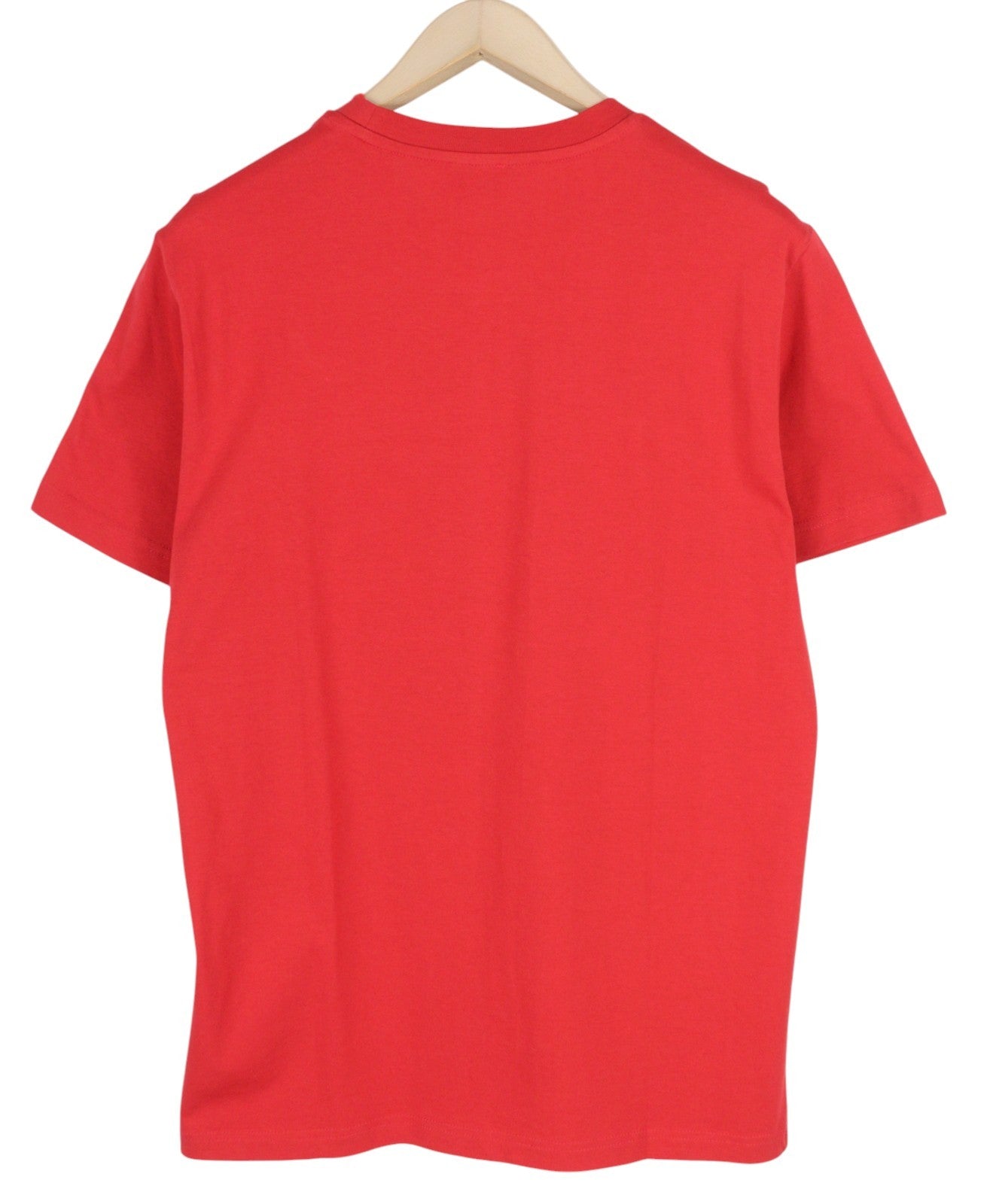 DIESEL T-Diegor-K50 Men T-Shirt L Red Short Sleeved Crew Collar Cotton Tricot