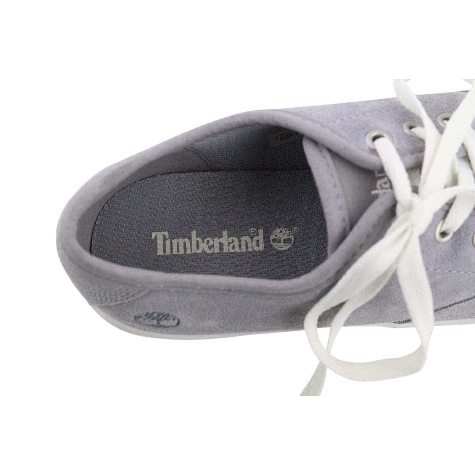TIMBERLAND A2AEZ Women Sneakers EU37 EU37.5 Grey Suede Leather Almond Toe