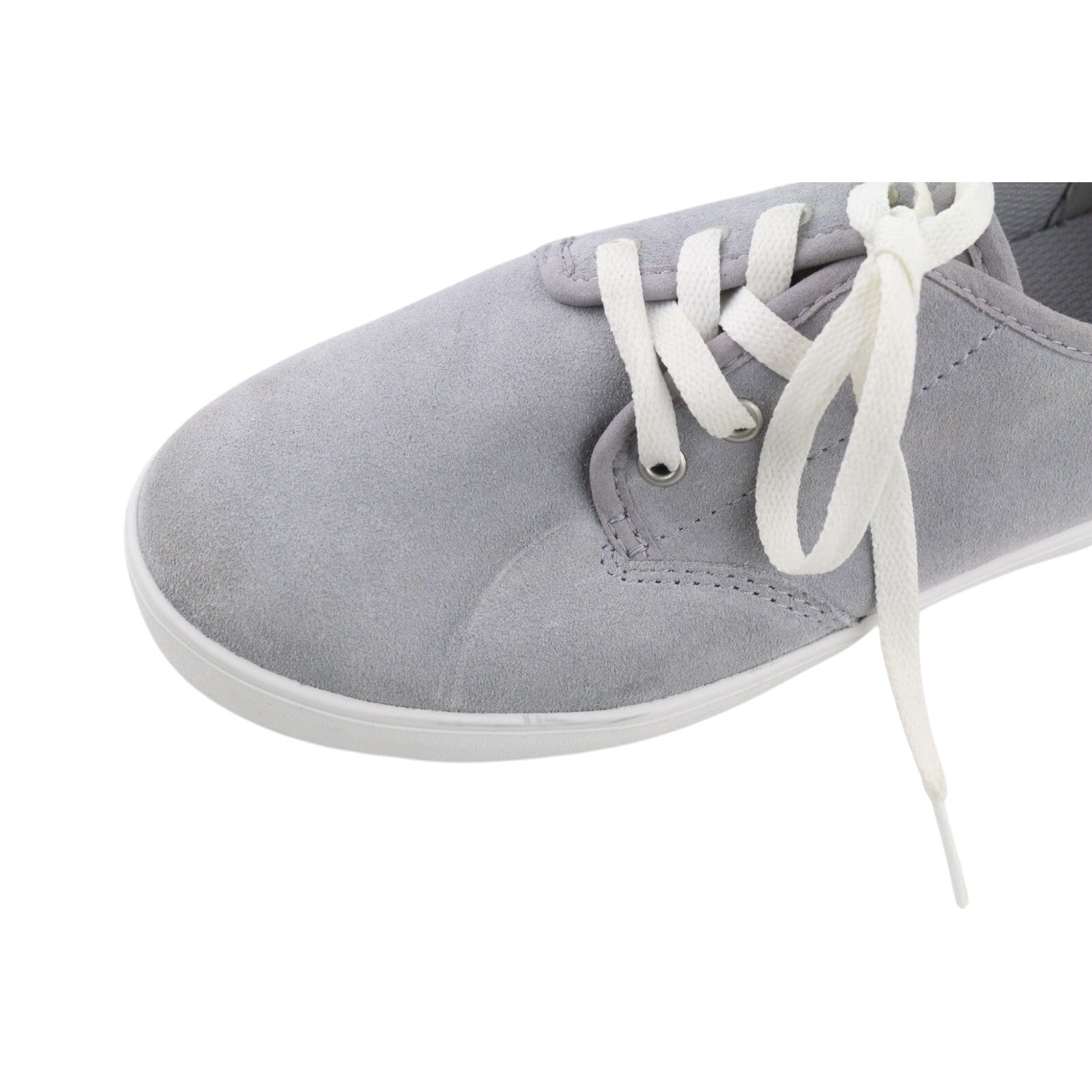 TIMBERLAND A2AEZ Women Sneakers EU37 EU37.5 Grey Suede Leather Almond Toe