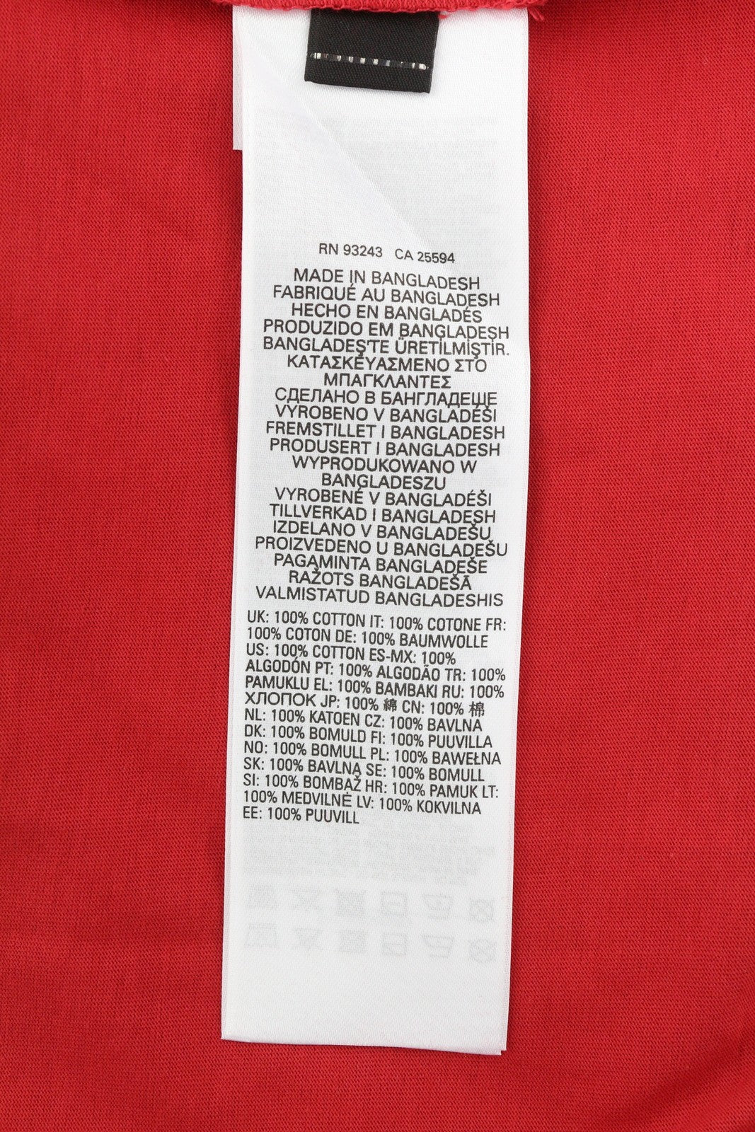 DIESEL T-Diegor-K50 Men T-Shirt M Red Short Sleeved Crew Collar Cotton Tricot