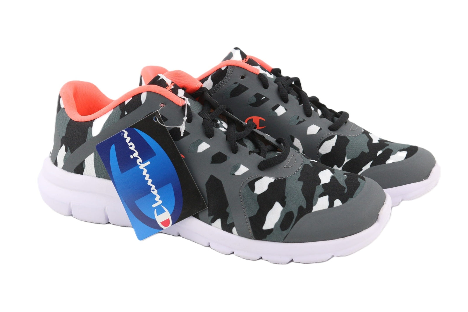 CHAMPION Alpha Camo Men Sneakers U39 UK5.5 Lightweight Flexible Breathable Lace