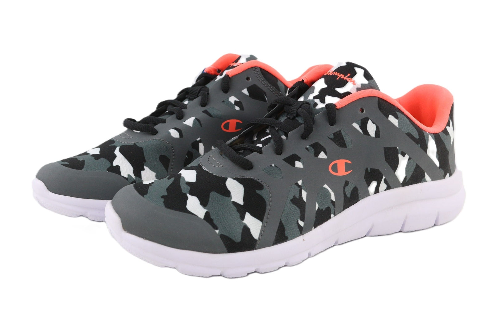 CHAMPION Alpha Camo Men Sneakers U39 UK5.5 Lightweight Flexible Breathable Lace