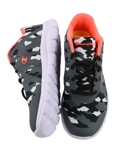 CHAMPION Alpha Camo Men Sneakers U39 UK5.5 Lightweight Flexible Breathable Lace