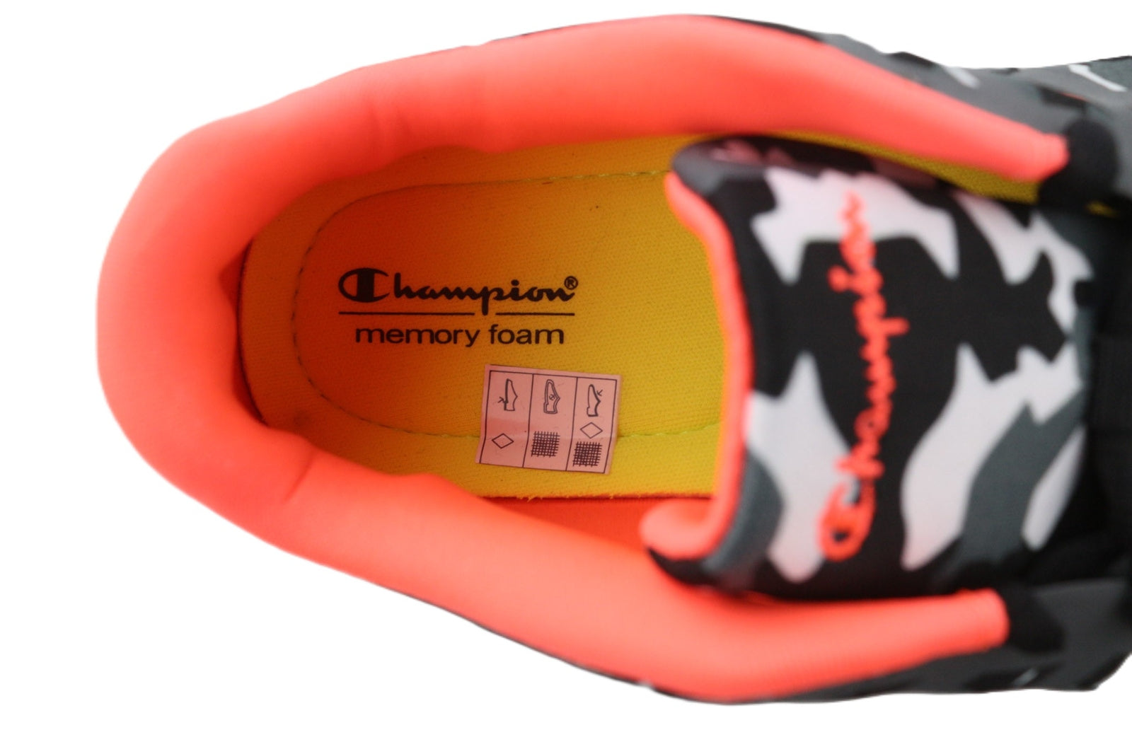 CHAMPION Alpha Camo Men Sneakers U39 UK5.5 Lightweight Flexible Breathable Lace