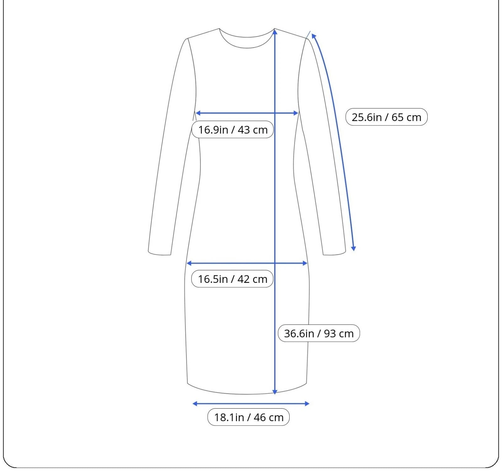 MAISON SCOTCH Women Dress S Navy Cotton Blend Stretch Long Sleeved Knee-Length