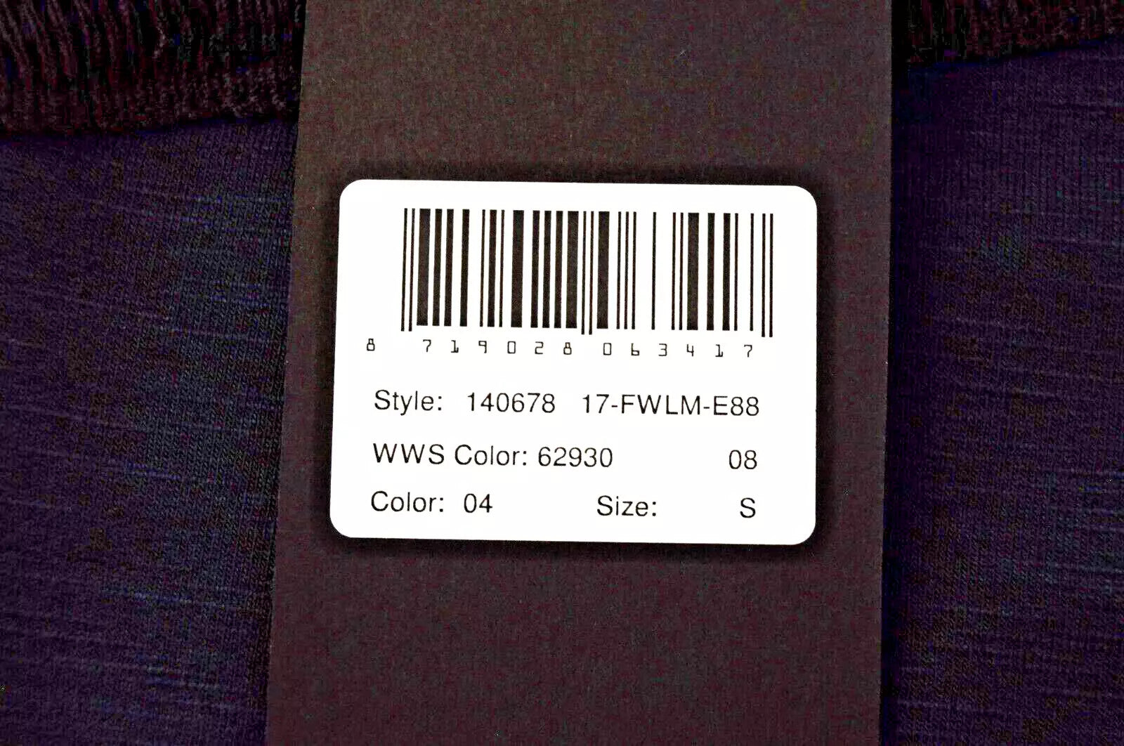 MAISON SCOTCH Women Dress S Navy Cotton Blend Stretch Long Sleeved Knee-Length